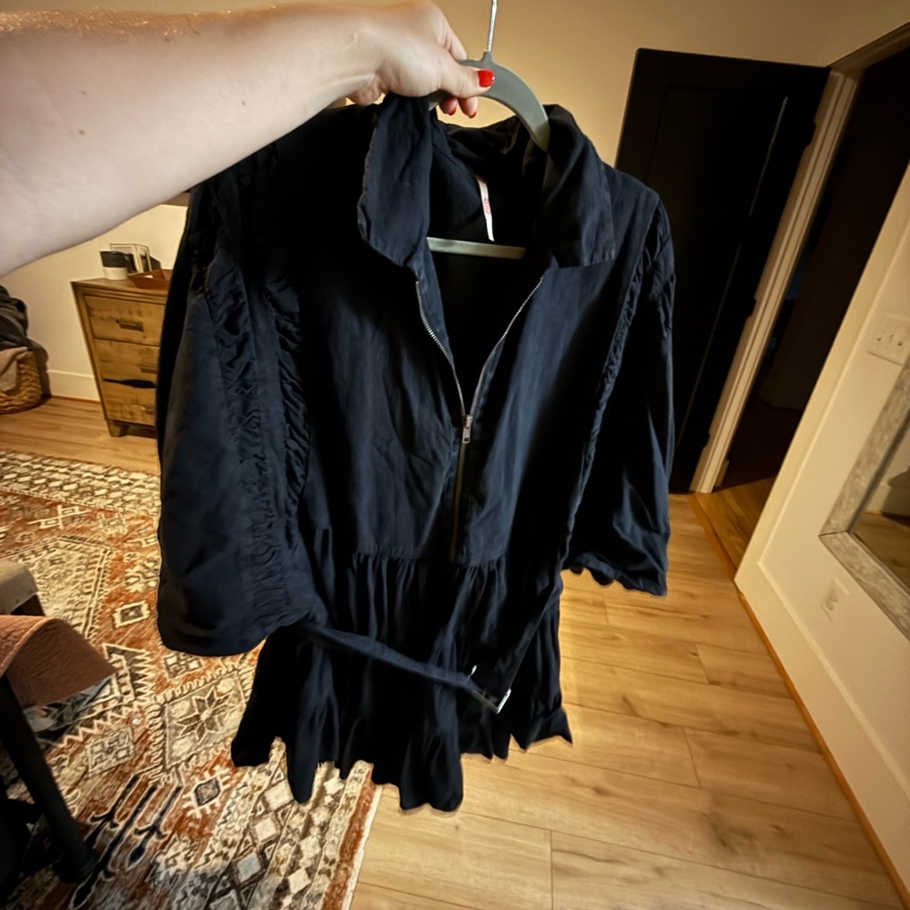 Free People Hampton mini dress with belt